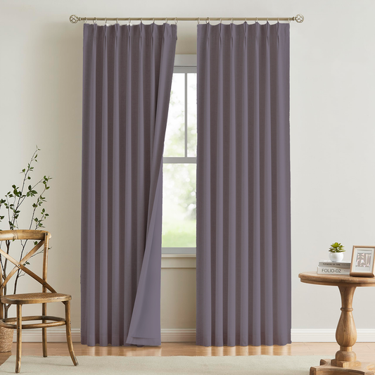 Double Blinds Drapery Fist Home Collection