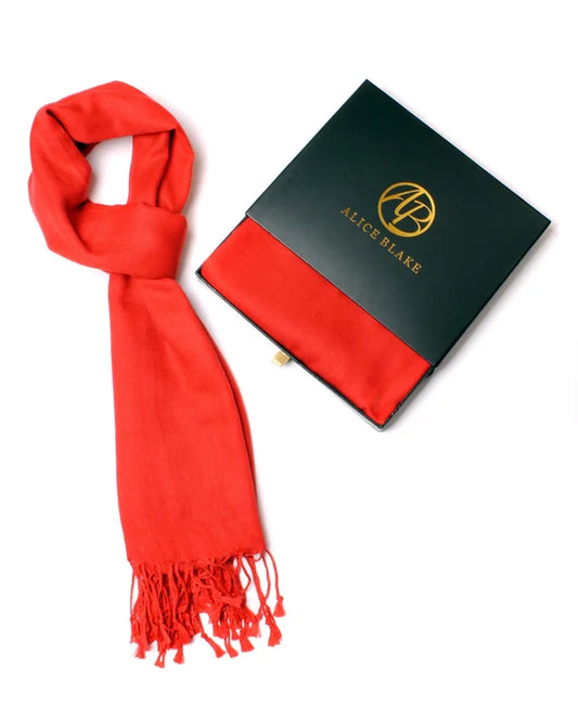Red Silk Scarf for Banquets/Events(Rental)