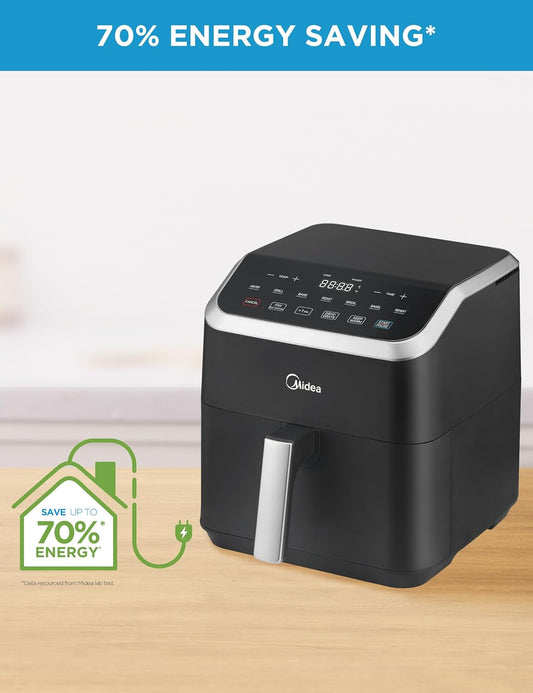【Midea】 Air Fryer MAD50109APK | 5.5 Quart